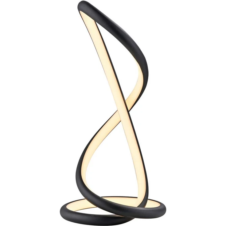 Paul Neuhaus LED Tischleuchte TWIST, LED fest integriert, Warmweiß, Schnurdimmer – Bild 4