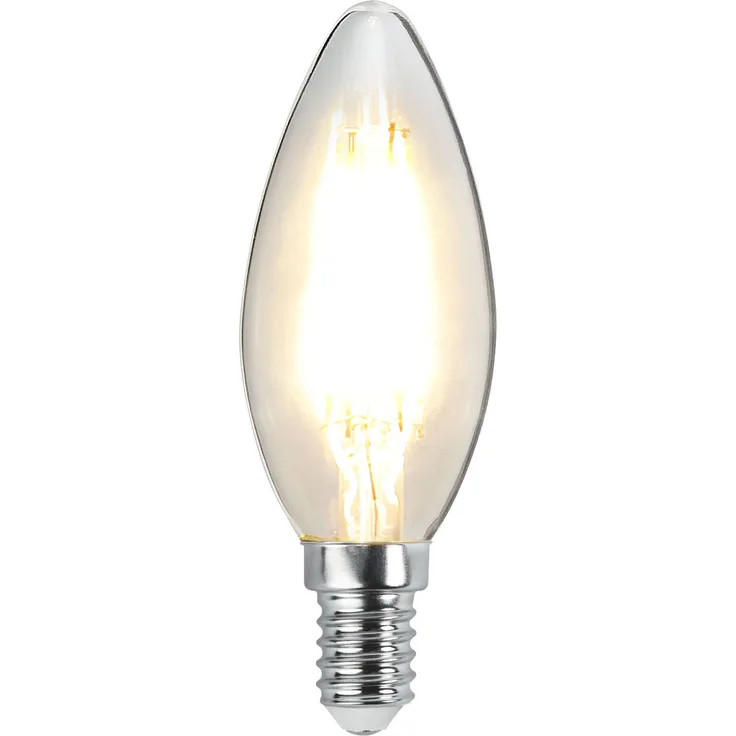 LED Leuchtmittel Clear Kerzenform C35 E14 250 lm 25W warmweiß H 97cm