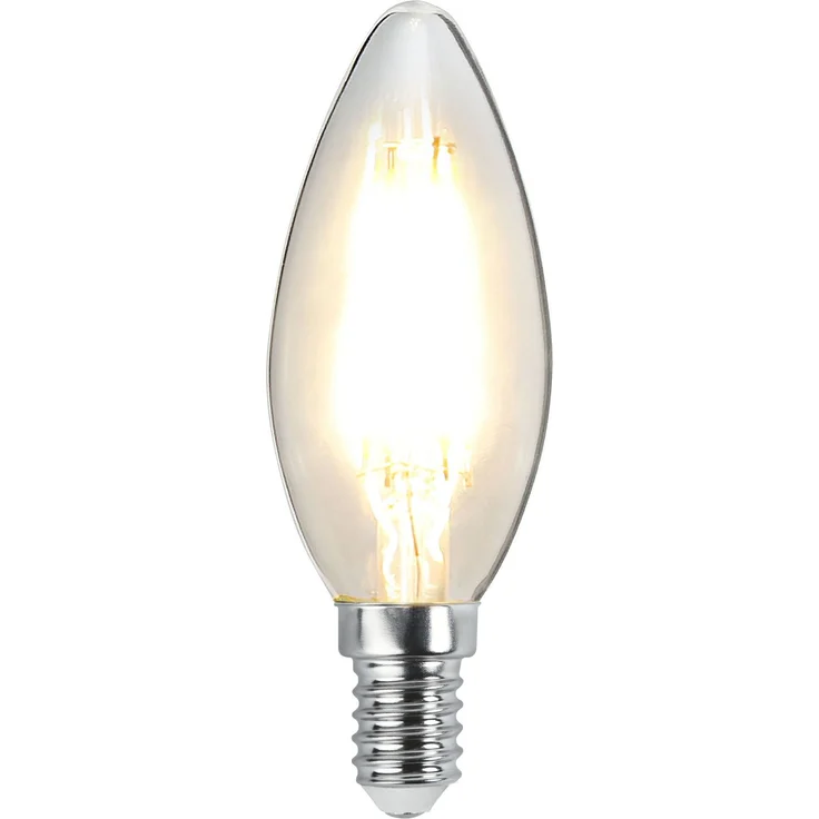 LED Leuchtmittel Clear Kerzenform C35 E14 250 lm 25W warmweiß H 97cm