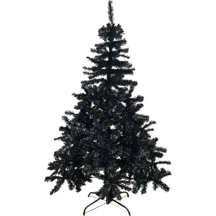 Weihnachtsbaum 150 cm inkl Ständer Schwarz