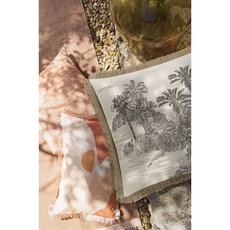 MAGMA Kissenhülle MOGLI natur BL 45x45 cm braun – Bild 3