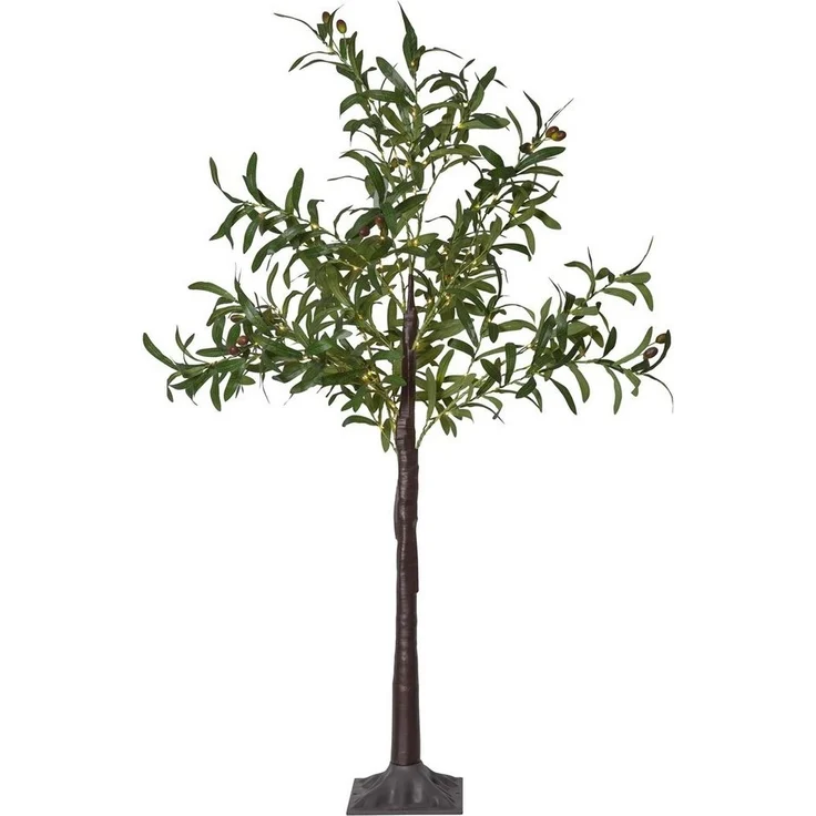 Künstlicher Olivenbaum ,Olivec, klein, 108 LEDS, outdoor, H 120cm – Bild 5