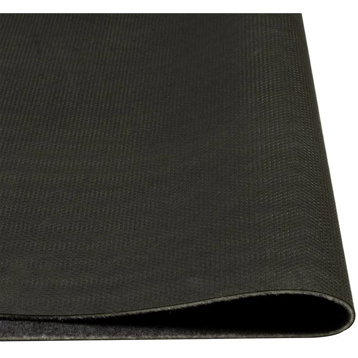 vidaXL Küchenteppich Waschbar Wein Grau 45x150 cm Samt 4005599 – Bild 3