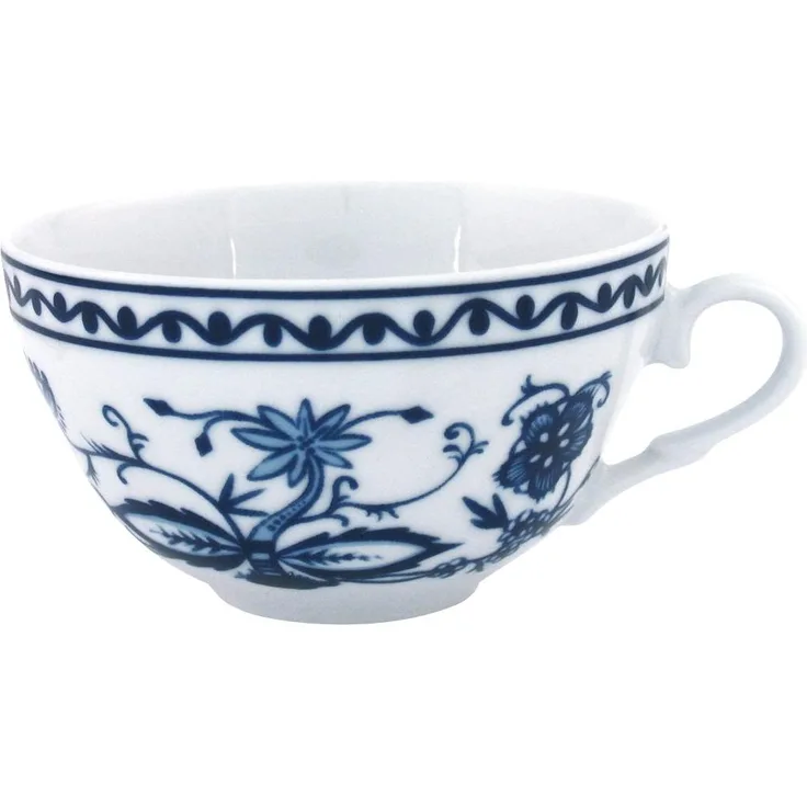 Eschenbach Porzellan Group Romantika Obertasse, Tee, 0,21 L Porzellan, Zwiebelmuster, 1 x 1 x 1 cm