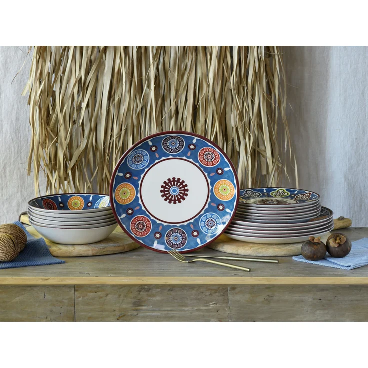 Sumaya Blue, Tellerset 18-tlg (mo) – Bild 2
