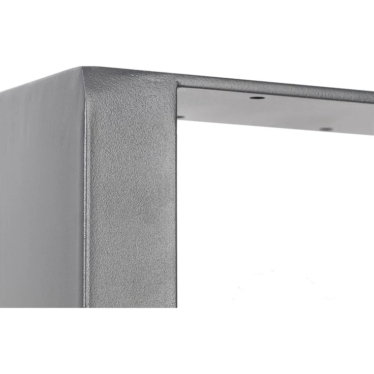 Tischuntergestell 60x72 cm Möbelfüße Grau Tischbeine Industrie Bankkufen Stahl – Bild 6