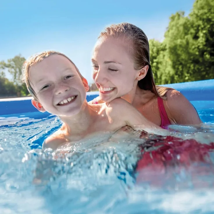 Aufblasbaren Pool Easy Set Pool 396x84 cm blau – Bild 5