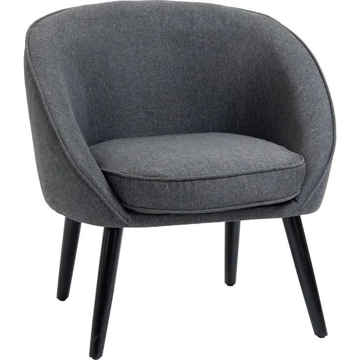 HOMCOM Esszimmerstuhl Esszimmerstuhl mit abnehmbarem Bezug