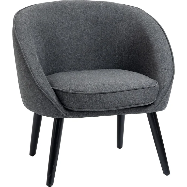 HOMCOM Esszimmerstuhl Esszimmerstuhl mit abnehmbarem Bezug – Bild 1