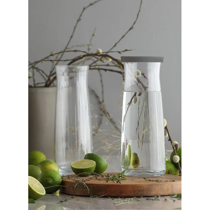 Glasflasche, 'Lv-Vra889', 25 x 8,2 x 8,2, Transparent
