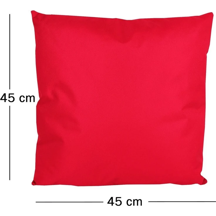 JACK Dekokissen JACK 45x45cm Outdoor Lounge Kissen Dekokissen inkl. Füllung Sitzkissen, Robust, Strapazierfähig, Wasserabweisend, für Innen & Außen – Bild 3