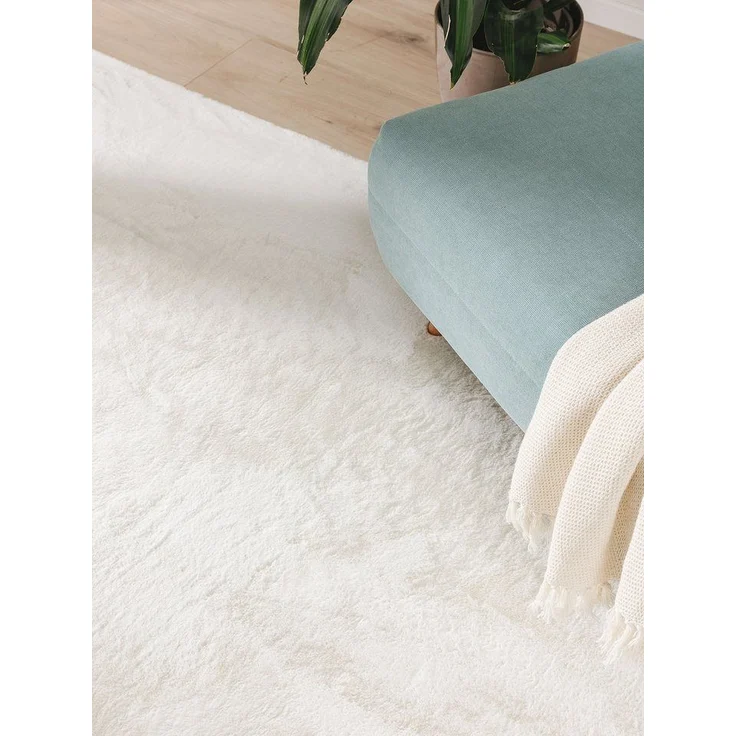 benuta Fellteppich Furry, rund, Höhe: 11 mm, Teppich Wohnzimmer, Esszimmer, Schlafzimmer, Flur, Weich, Rutschfest – Bild 2