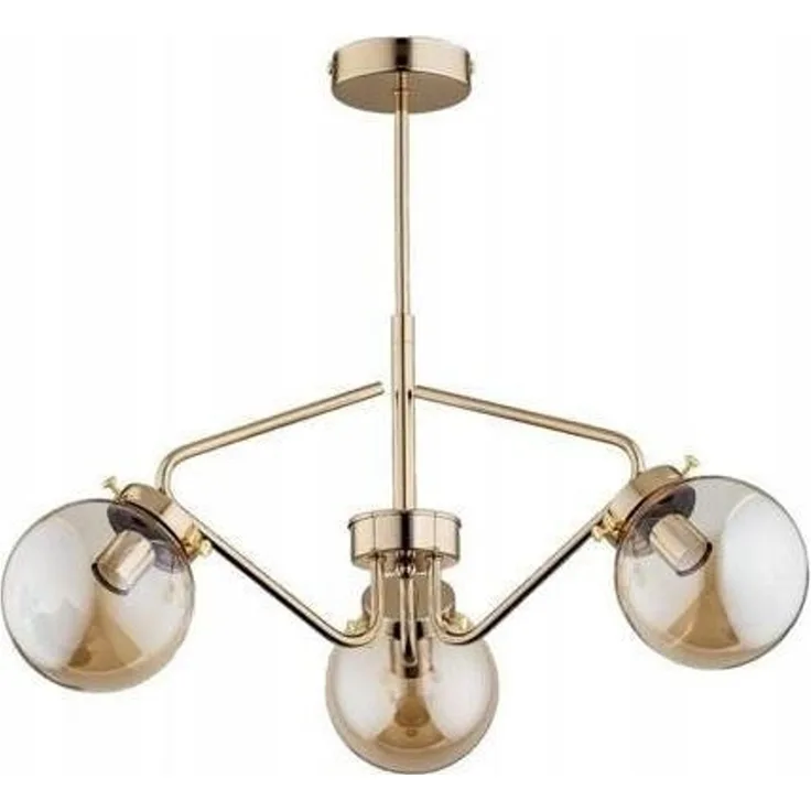 Hängeleuchte Alfa Barsum 3-Punkt gold 27583