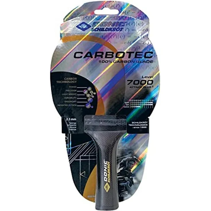 Tischtennisschläger CarboTec 7000, konkav – Bild 1