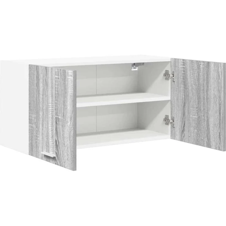 vidaXL Hängeschrank Sonoma-Grau 80 x 31 x 40 cm Holzwerkstoff 884183 – Bild 5