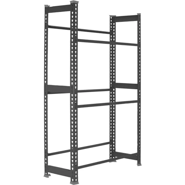 Simonrack Getränkekistenregal, 3 Kästen, Flaschenregal, Getränkekistenhalter, Kistenregal, Weiss - Simonbottle – Bild 5