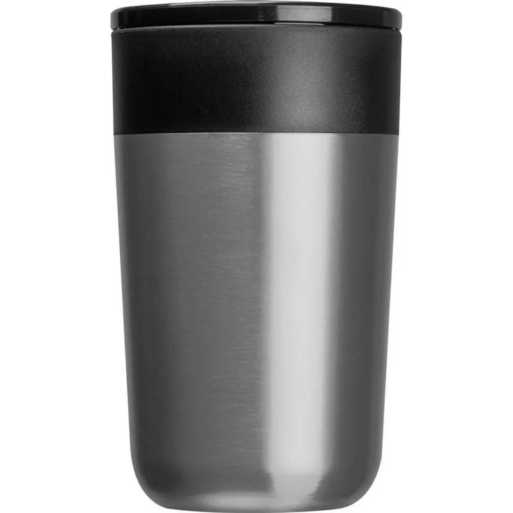 Macma Becher Doppelwandiger Trinkbecher aus Edelstahl / 400ml / Farbe: silbergrau – Bild 4