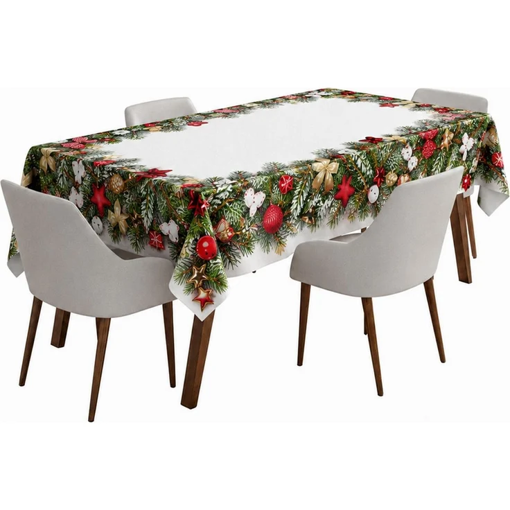 Hermia Concept 'Xmas 1' Tischdecke, Mehrfarbig, 160 x 220 cm – Bild 2
