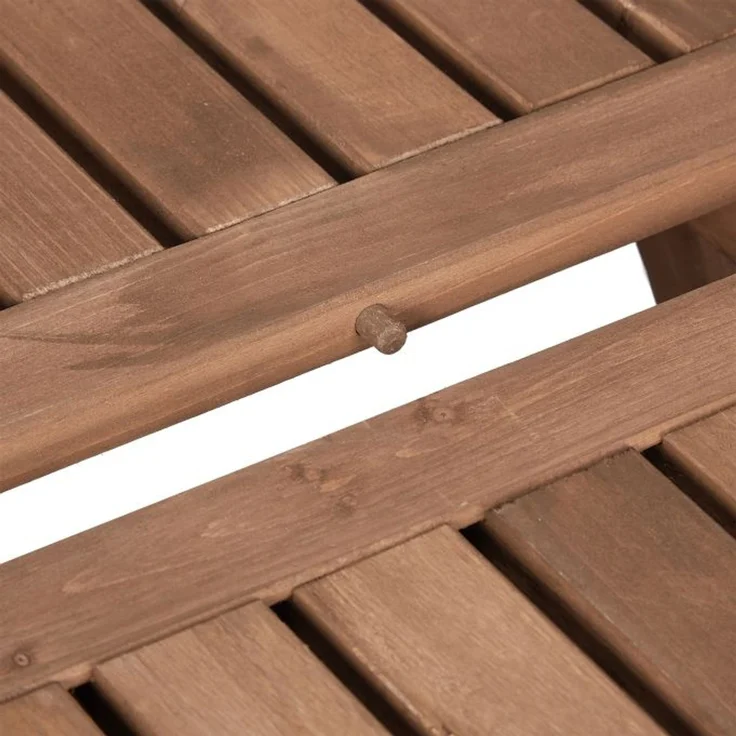 Relaxdays Klapptisch, Holz braun, 50 x 50 x 50 cm – Bild 7