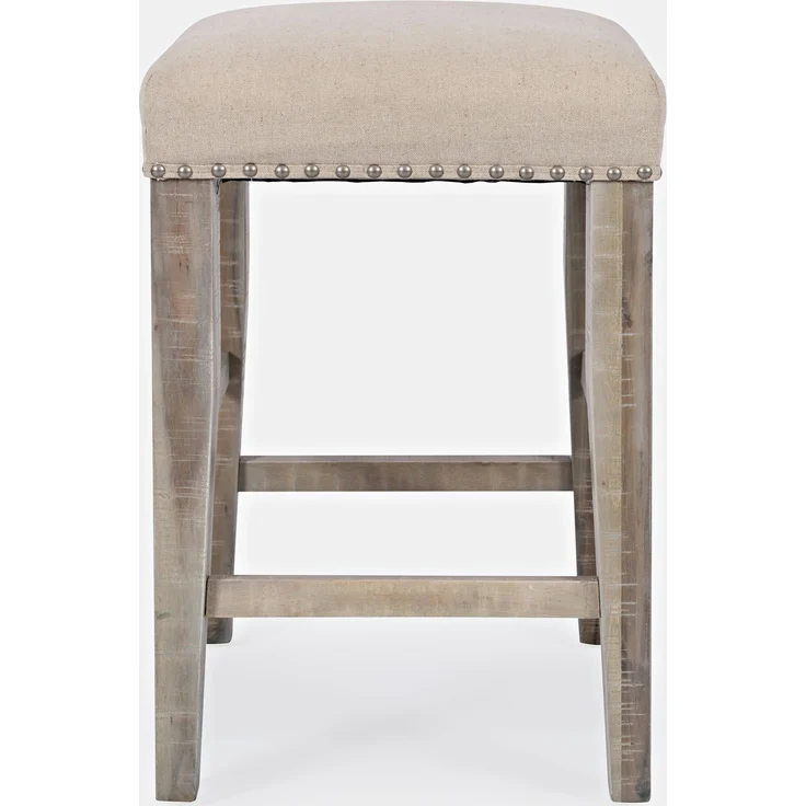 Livin Hill Avola AV1933-74 Stehtisch mit Hockern, Akazienholz, Furnier, Stoff, 91,5 x 46 x 188 cm – Bild 8