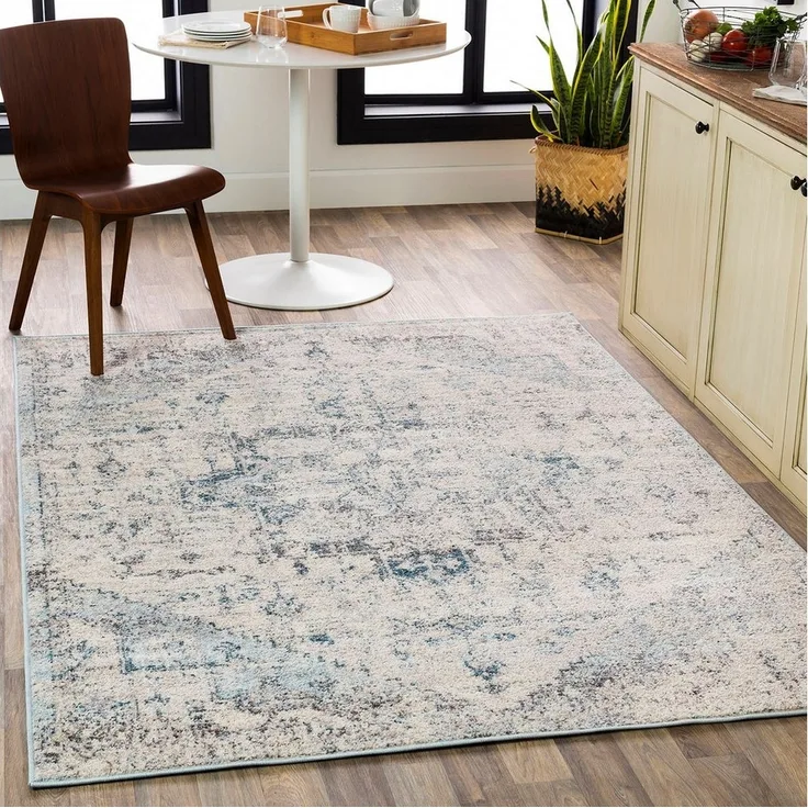 Surya LYA Teppich Blau 200 cm 274 cm 200x274 cm