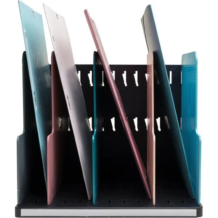 EXACOMPTA Aufbewahrungsbox MODULOTOP Sorter mit 5 Trennplatten Skandi Farben sortiert 390606D, Ordnungsmappen – Bild 2