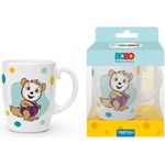 Trötsch Verlag Tasse Trötsch Bobo Siebenschläfer Kindertasse blau Geschenktasse aus Porz...