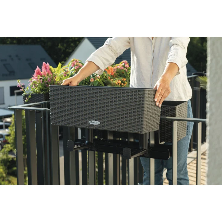 Lechuza Balkonkasten BALCONERA Cottage 80 cm, granit – Bild 18