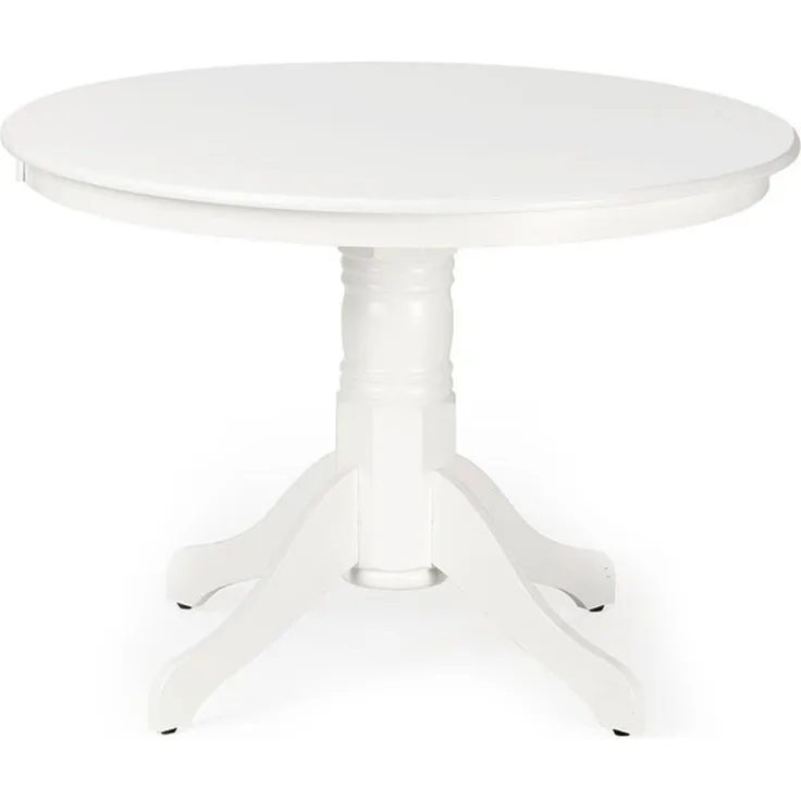 Esstisch Küchentisch Gloster 106x106x75cm weiß Jugendstil