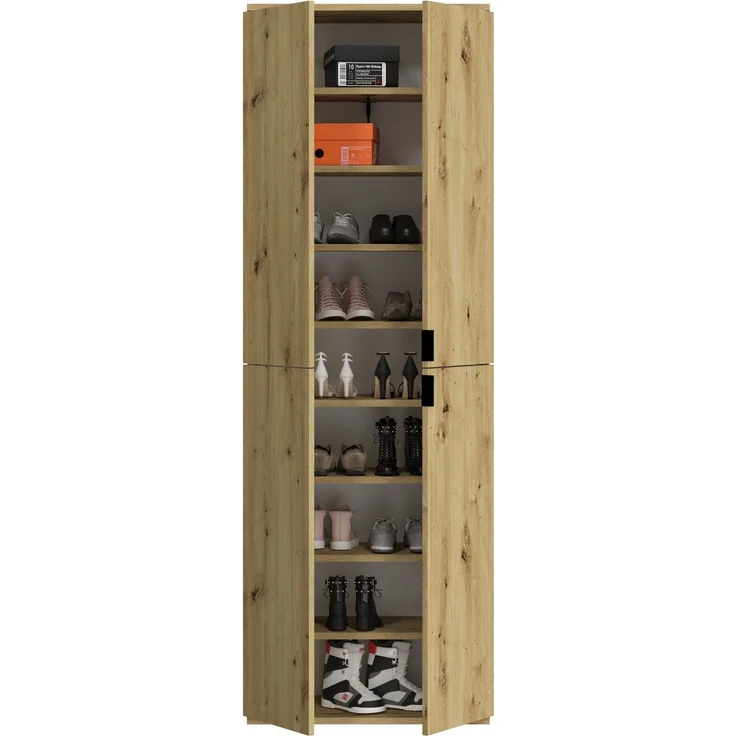 Großer Garderobenschrank Projekt X - Artisan Eiche – Bild 4