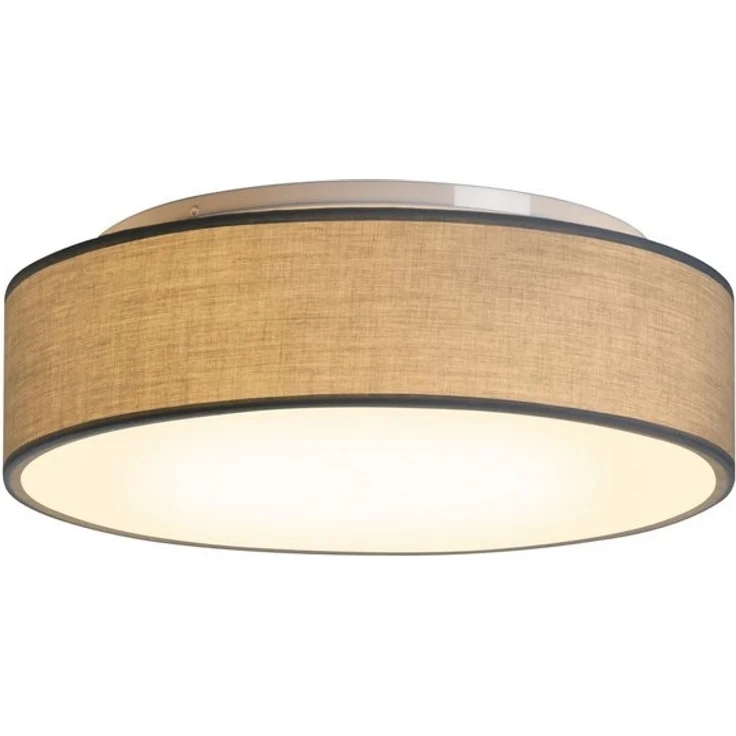 Zedelmaier Lampenschirm Deckenlampe Deckenleuchte mit Stoff-Lampenschirm, Wohnzimmerlampe Schlafzimmer Kinderzimmer Flur Lampe – Bild 4