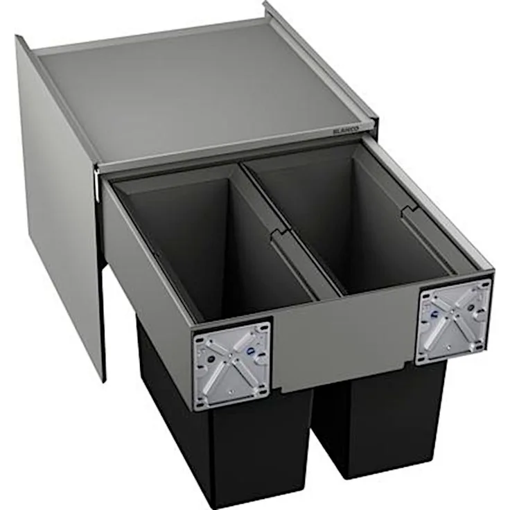 BLANCO 518721 Abfallsystem 32 (2x16) Liter SELECT 45/2 für 45 cm Schrankbreite