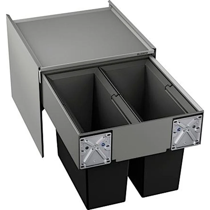 BLANCO 518721 Abfallsystem 32 (2x16) Liter SELECT 45/2 für 45 cm Schrankbreite – Bild 1