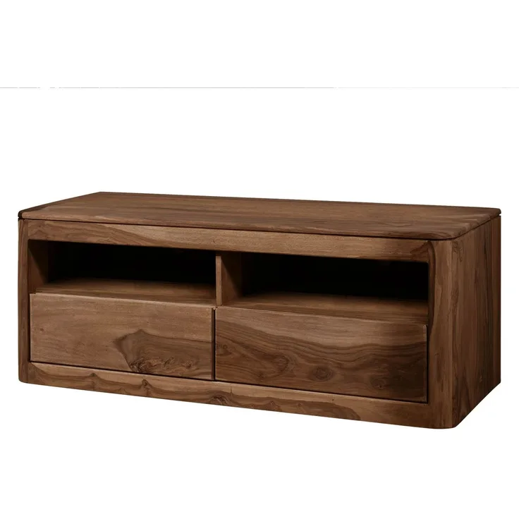 TV-Board Sheesham 128x50x49 smoked cherry gebeizt TORONTO #107