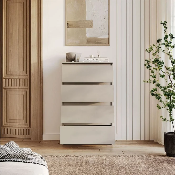 Lookway Kommode HANA M4 – elegante Kommode mit geräumigen Schubladen, Breite: 70 cm – Bild 3