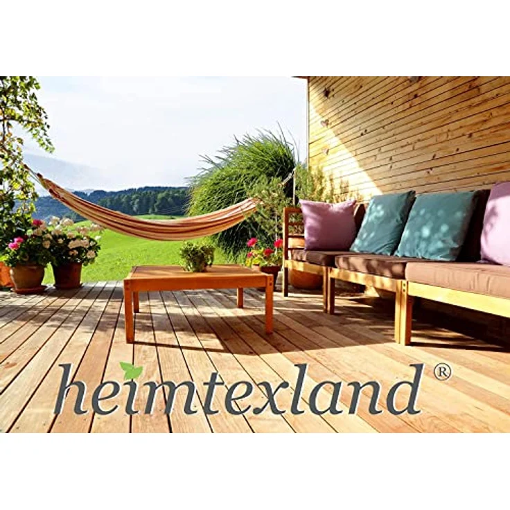 heimtexland Dekokissen Outdoorkissen Garten Deko Outdoor Kissen gefüllt, Lotus Effekt, schmutz- und wasserabweisend, inkl. Füllung – Bild 7