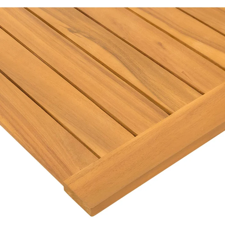 vidaXL Badematte Braun 100 x 55 cm Massivholz Akazie 42025269 – Bild 7