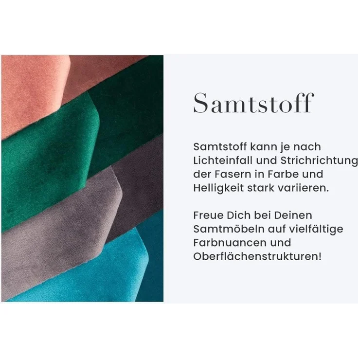riess-ambiente Sitzbank LOFT 100cm grau (Einzelartikel, 1-St), Wohnzimmer · Samt · Metall · mit Stauraum · Flur · Schlafzimmer – Bild 5
