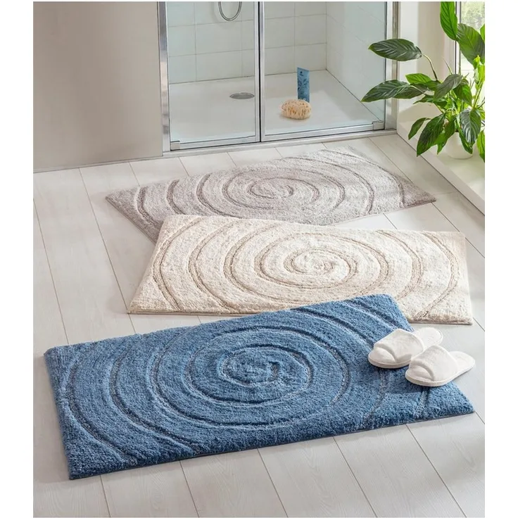 heine Badematte Badteppich, Höhe 12 mm, Baumwolle, Rechteckig