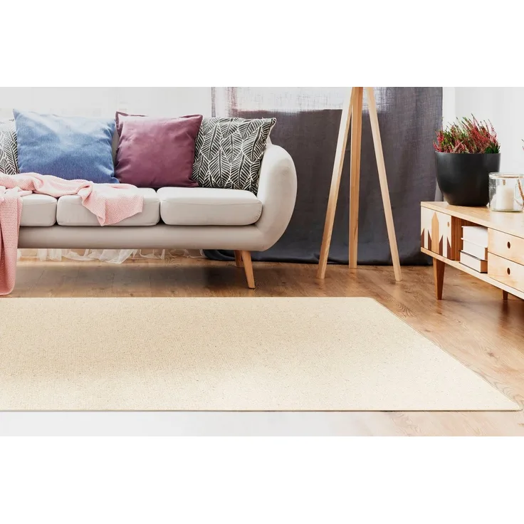 LUXOR living Wollteppich Sheffield, Made in Germany, rechteckig, Höhe: 5 mm, melierte Berber-Optik, reine Wolle, auch als Läufer erhältlich