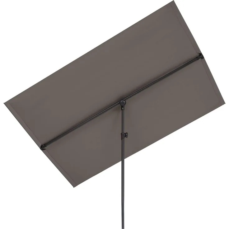 Flex-Shade XL Sonnenschirm 150x210 cm Polyester UV 50 dunkelgrau Dunkelgrau