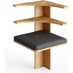 Esszimmer-Eckbank Roman Goldkraft Eiche 43.5 x 43.5 cm Vicco