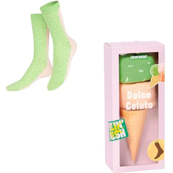 Socken EMS Dolce Gelato, Pink Green