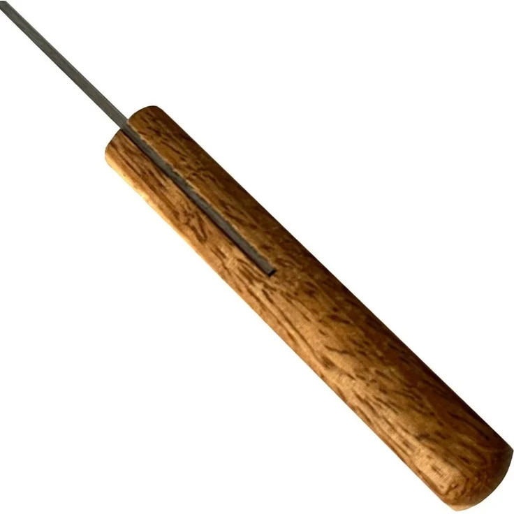 walexo Grillspieß Edelstahl Kebab Adana Grillspieße 600x23x2mm Holzgriff (20-St) – Bild 2