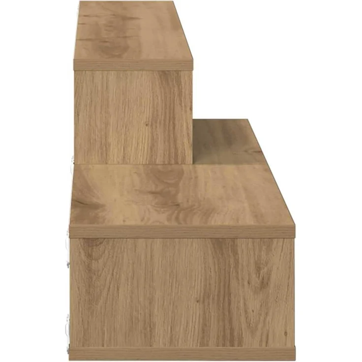 Wand-TV Stand, TV-Regal 120x25x28,5cm Holzwerkstoff – Bild 6