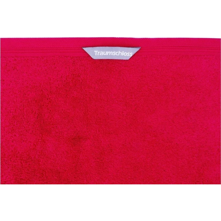 Traumschloss Frottier-Line, Frottier (1-St), Flauschig weich & angenehm zur Haut, 1x Badetuch, Bordeaux, 70x140 – Bild 3