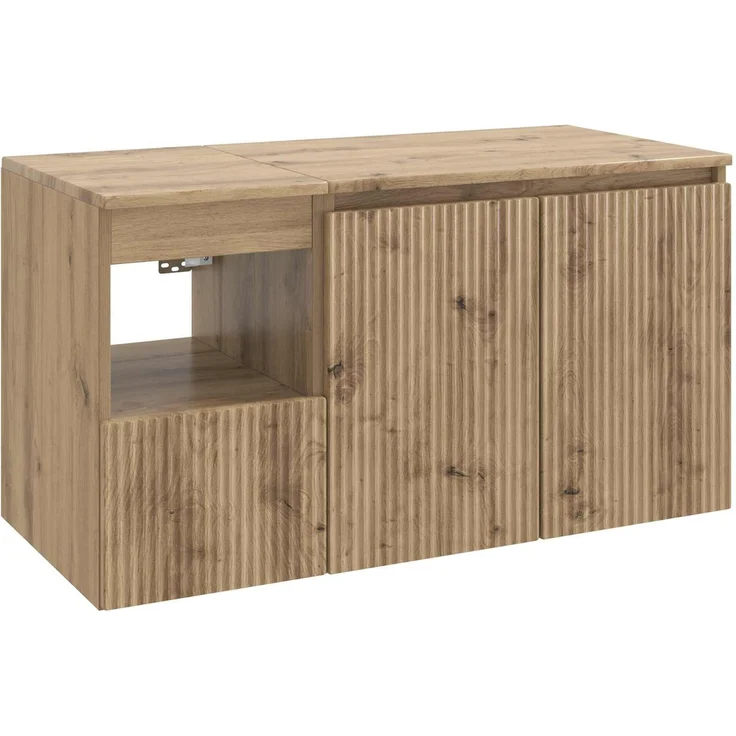 vidaXL Badezimmerschrank-Set 2 stk. Artisan-Eiche 92,5 x 44,5 x 50 cm 3404123 – Bild 2
