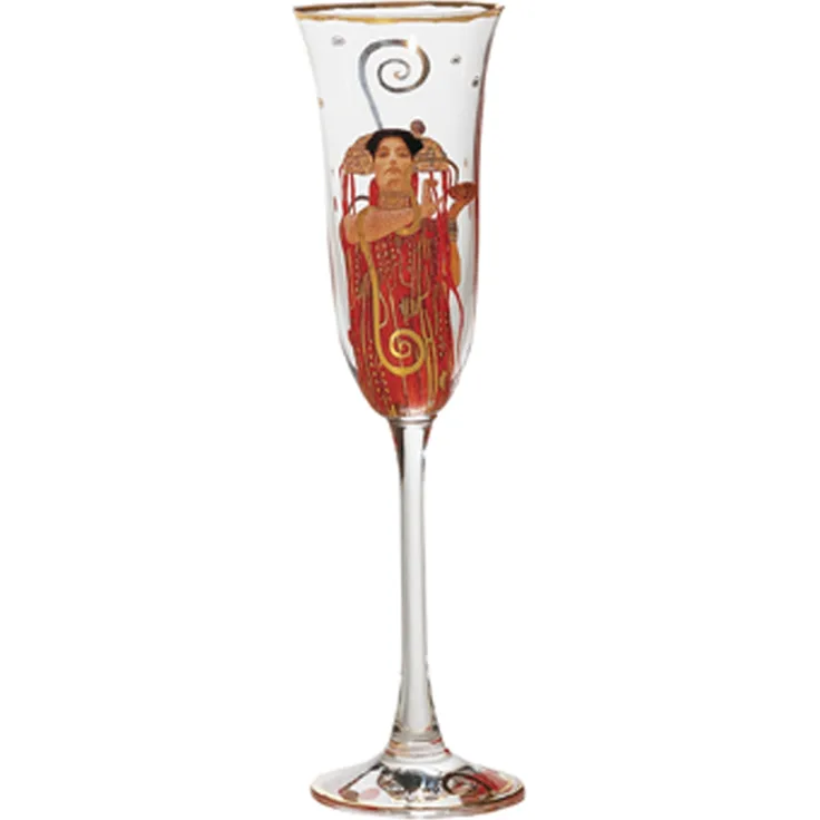Goebel Sektglas 24 cm Die Medizin Klimt 66926740