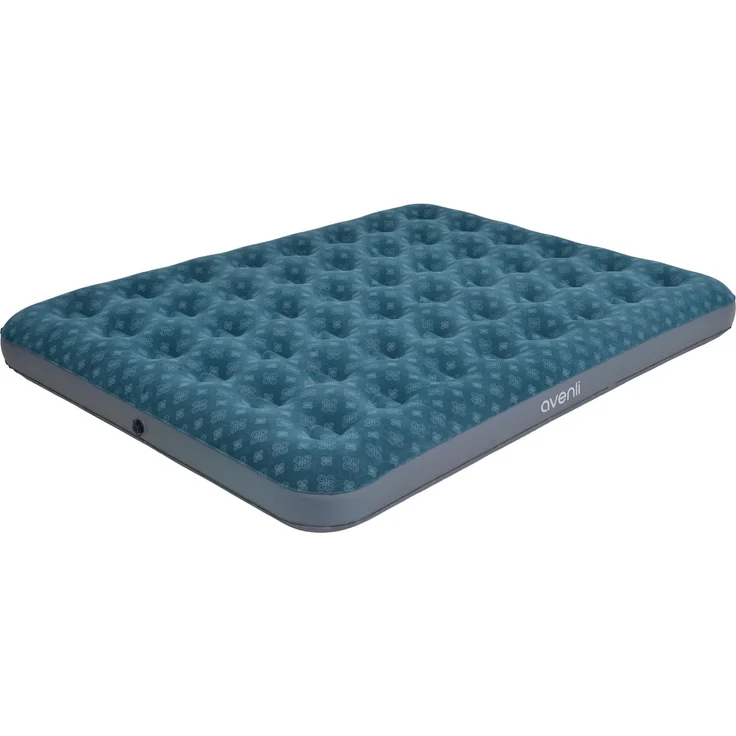 Avenli Luftmatratze Camping CloudCoil türkis 203x152x22cm – Bild 1