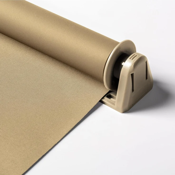 Verdunkelungsrollo Klemmfix ohne Bohren 105x150 cm Beige Verdunklungsrollo Fensterrollo Rollo Seitenzugrollo Klemmrollo für Fenster & Tür – Bild 3
